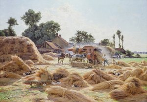 La batteuse (Loiret) 1896
